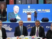 BAŞKAN AHMET CİN AK PARTİ PENDİK İLÇE TEŞKİLATIYLA İFTARDA BULUŞTU