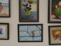 KARTAL'DA SANAT RÜZGARI:''BIRAKTIĞIMIZ İZLER'' SERGİSİ SANATSAVERLERLE BULUŞTU