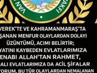 VAN ERCİŞ EĞİTİM KÜLTÜR VE SAĞLIK VAKFI BAŞKANI MURAT ÇEVİK'TEN OKUL SALDIRISINA İLİŞKİN KINAMA