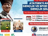 KARTAL'DA 19 MAYIS COŞKUSU İLE GENÇLİK ENERJİSİ SAHALARDAN MEYDANLARA TAŞACAK!