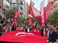 CHP PENDİK'TEN KADIKÖY'DE DEMOKRASİ ÇIKARTMASI:''HALKIN İRADESİ YOK SAYILAMAZ!''
