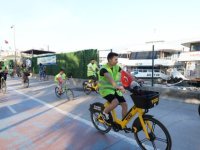 KARTAL'DA BİSİKLETLER ÇEVRE VE UMUT İÇİN DÖNDÜ