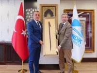 BAŞKAN AHMET CİN MHP PENDİK İLÇE BAŞKANI MUHARREM KIR VE YÖNETİMİNİ AĞIRLADI