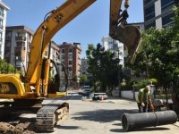 YAĞMUR SUYU KANALI ÇALIŞMALARI ARALIKSIZ SÜRÜYOR