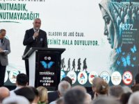 SREBRENİTSA SOYKIRIMI ŞEHİTLERİ KARTAL'DA KARANFİLLERLE ANILDI
