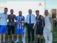 ÜMRANİYE’DE AYAK TENİSİ TURNUVASI’NIN ŞAMPİYONLARI BELLİ OLDU