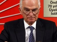 ÖNDER SAV 70 YILLIK CHP ÜYELİĞİNDEN İSTİFA ETTİ
