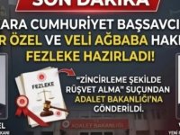 ANKARA CUMHURİYET BAŞSAVCILIĞINDAN ÖZGÜR ÖZEL VE VELİ AĞBABA HAKKINDA FEZLEKE