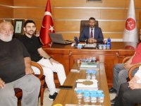 PENDİK MÜFTÜSÜ DR.ABDÜLHAMİD PEHLİVAN BASIN MENSUPLARINI AĞIRLADI