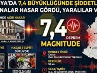KOLOMBİYA'DA 7.4 BÜYÜKLÜĞÜNDE ŞİDDETLİ DEPREM:BİNALAR HASAR GÖRDÜ YARALILAR VAR
