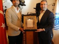 PENDİK VE ÜMRANİYE BELEDİYE BAŞKANLARINDAN EREN ALİ BİNGÖL'E NEZAKET ZİYARETİ