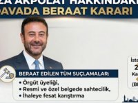 RIZA AKPOLAT ÖRGÜT ÜYELİĞİNDEN BERAAT ETTİ