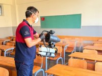 DEZENFEKSİYON VE TEMİZLİK ÇALIŞMASI TAMAMLANDI