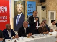 YENİ PARTİ PENDİK'TE SAHAYA İNDİ:NİYAZİ GÜNERİ'DEN MAHALE ÇIKARMASI