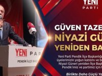 YENİ PARTİ PENDİK İLÇE BAŞKANLIĞI ÖN SEÇİMİNDE GÜVEN TAZELEYEN NİYAZİ GÜNERİ YENİDEN BAŞKAN SEÇİLDİ
