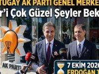 AK PARTİ'YE GEÇEN CEMİL TUGAY'DAN AÇIKLAMA:''İZMİR'İ ÇOK GÜZEL ŞEYLER BEKLİYOR''