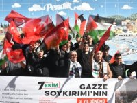 PENDİK'TE GÖNÜLLÜ KURULUŞLAR PLATFORMUNDAN GAZZE İÇİN BİRLİK ÇAĞRISI