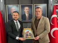TÜRKİYE KAMU-SEN VE TÜRK EĞİTİM-SEN YÖNETİMİNDEN MHP PENDİK İLÇE BAŞKANLIĞINA ZİYARET