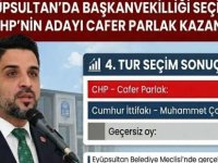 EYÜPSULTAN'DA BAŞKANVEKİLLİĞİ SEÇİMİNİ CHP ADAYI CAFER PARLAK KAZANDI