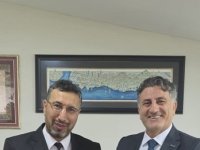 YEŞİLAY PENDİK ŞUBESİ İLÇE MÜFTÜSÜ DR.ABDÜLHAMİD PEHLİVAN'I ZİYARET ETTİ