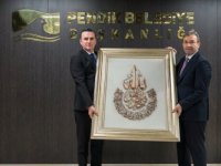 PENDİK KAYMAKAMI MEHMET YILDIZ'DAN BAŞKAN AHMET CİN'E HAYIRLI OLSUN ZİYARETİ