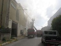 Pendik Kurtköy'de Fabrika Yangını