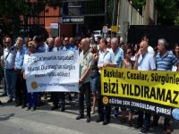 Sürgün Edilen Öğretmen İçin Protesto Eylemi