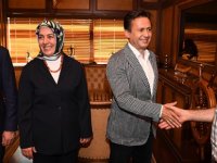 BAŞKAN ŞADİ YAZICI PERSONELİYLE BAYRAMLAŞTI